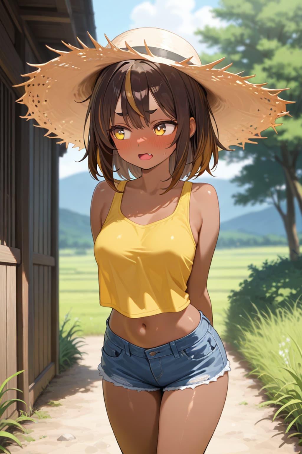 630 褐色無知っ子に追い詰められた！