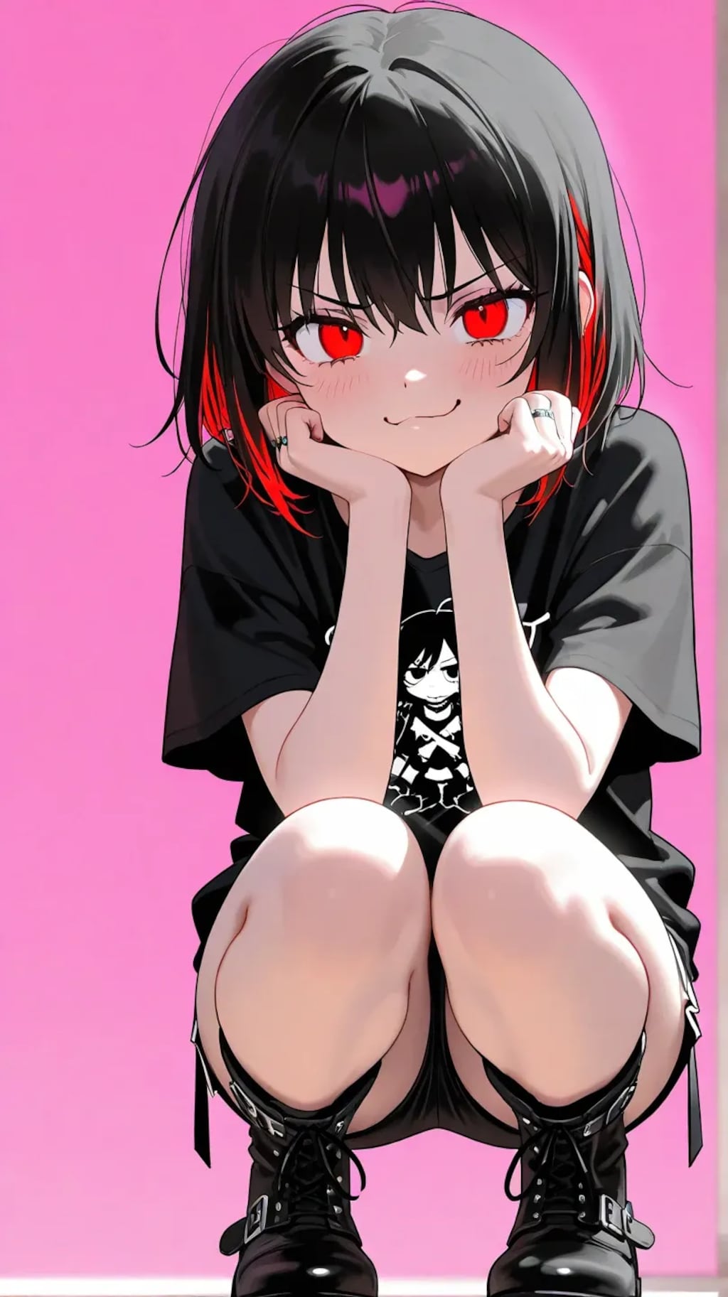 悪巧みを考えた子