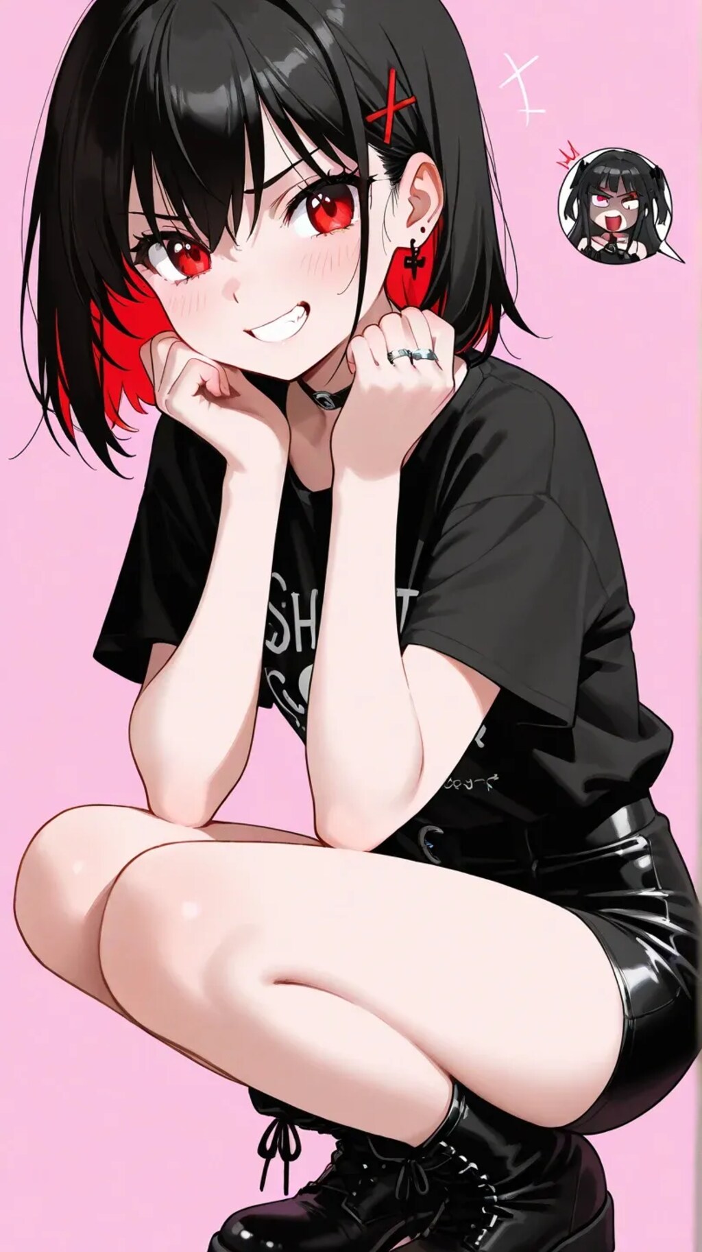 悪巧みを考えた子