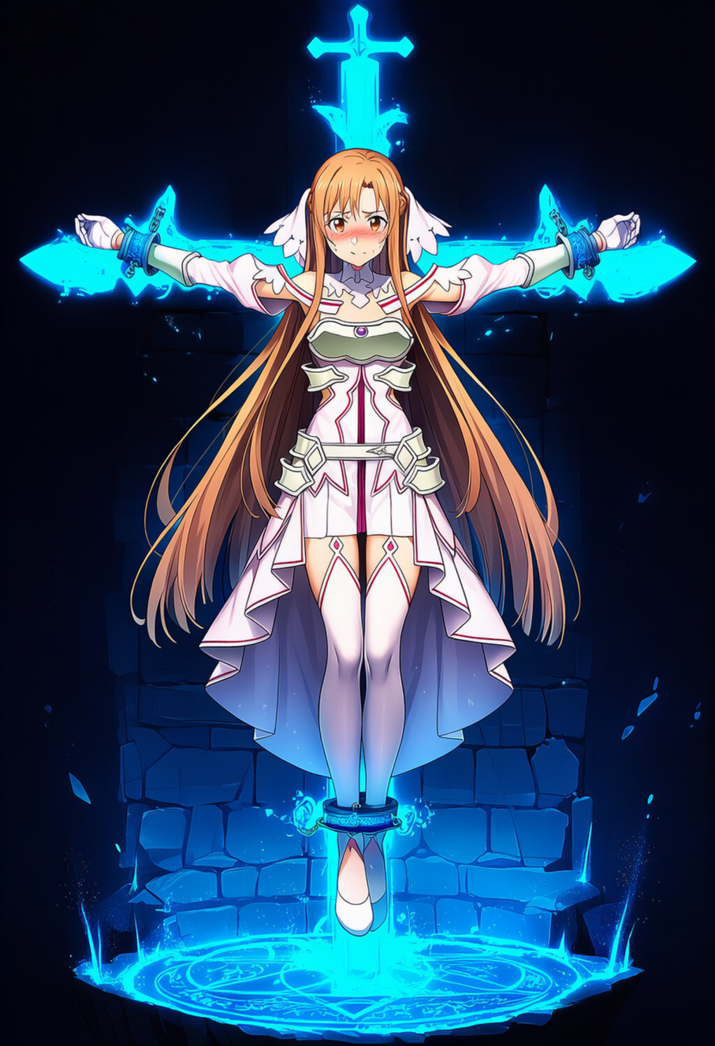 磔にされたアスナ（SAO）