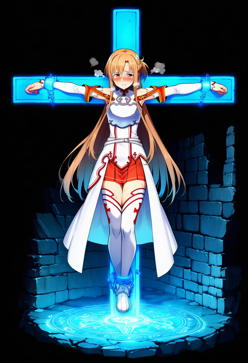 磔にされたアスナ（SAO）