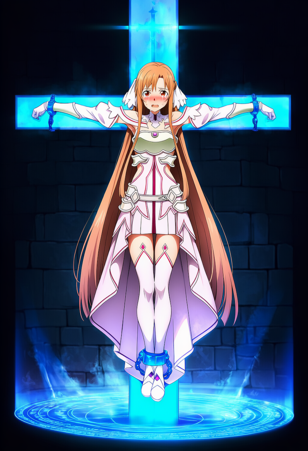 磔にされたアスナ（SAO）