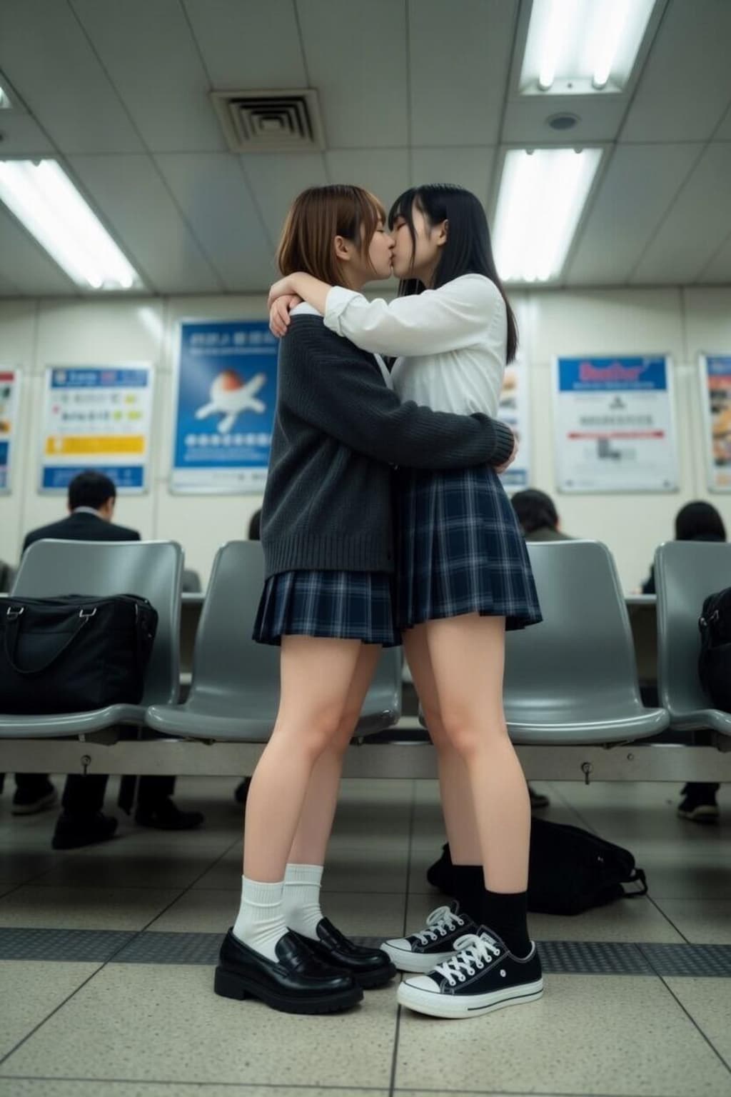 帰りの駅で
