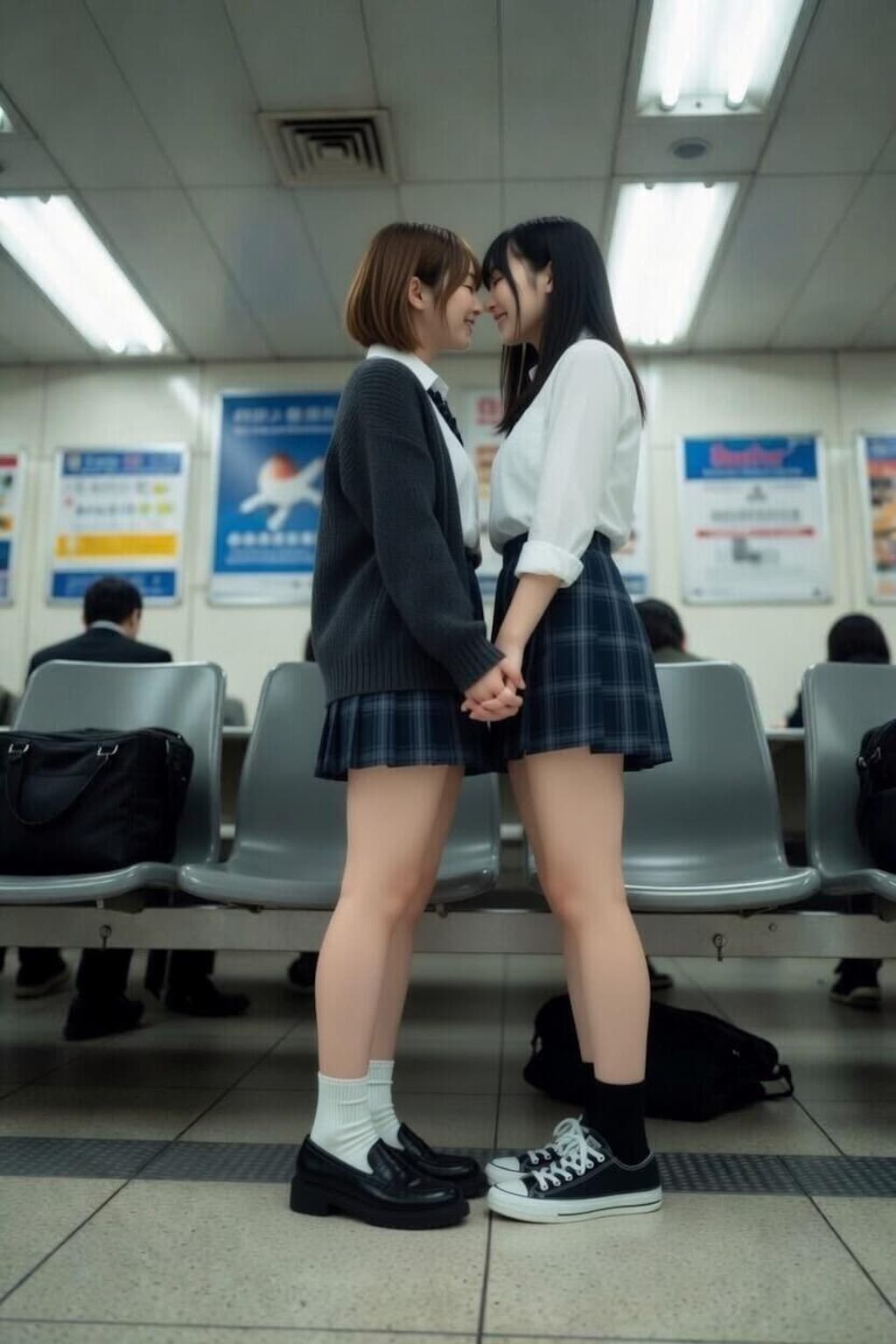 帰りの駅で