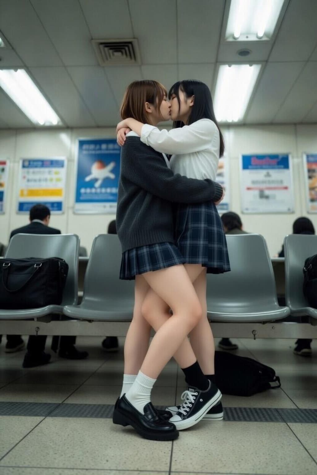 帰りの駅で