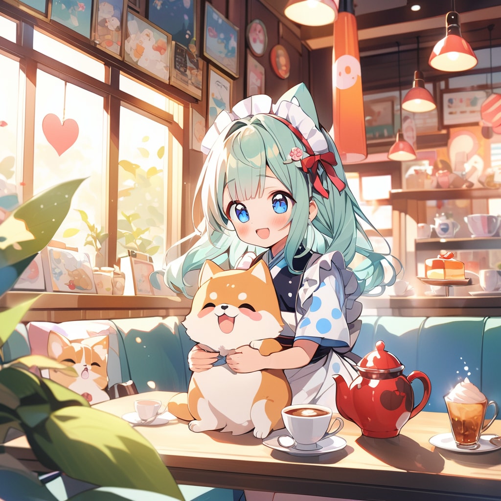 犬と女の子