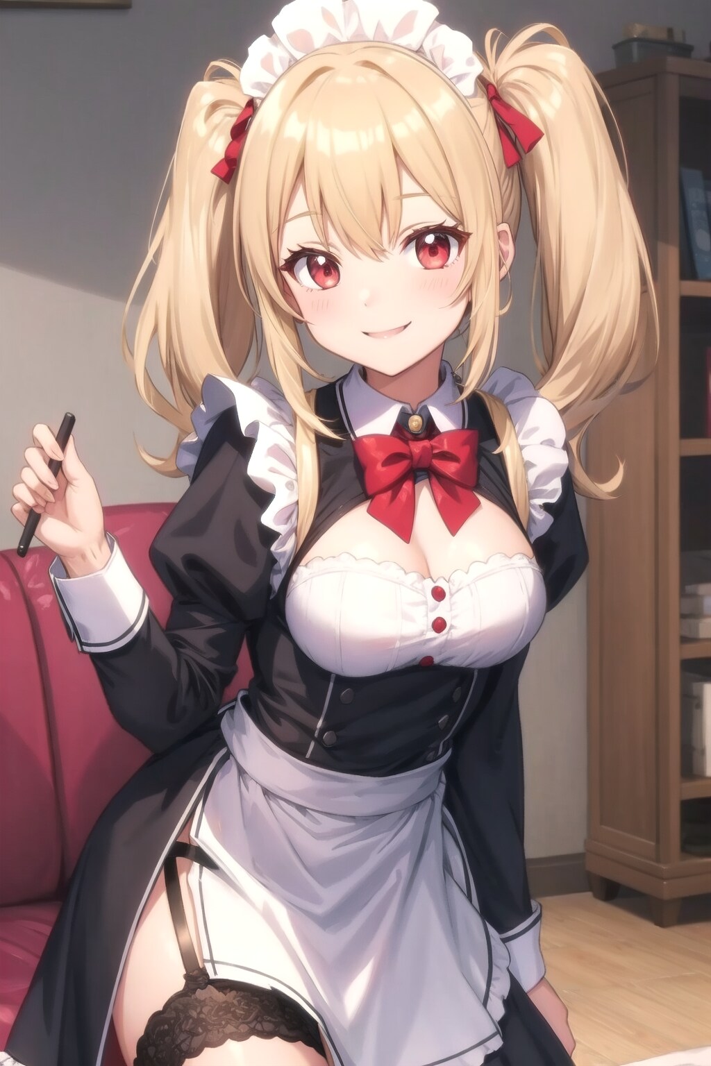 金髪メイド