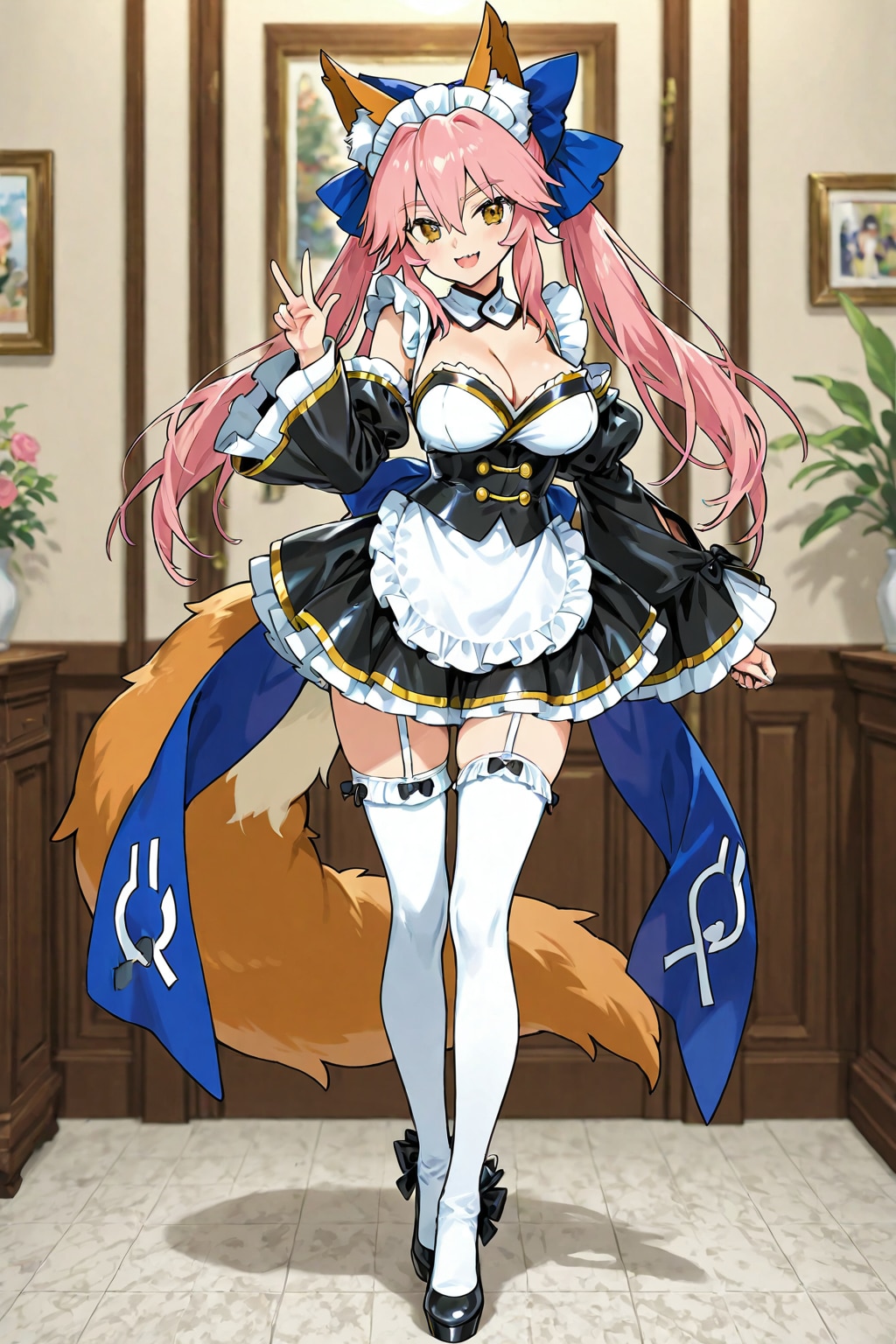 「艶姿の玉藻姫」の全身写真