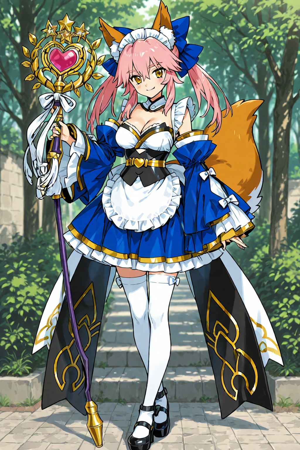 「艶姿の玉藻姫」の全身写真