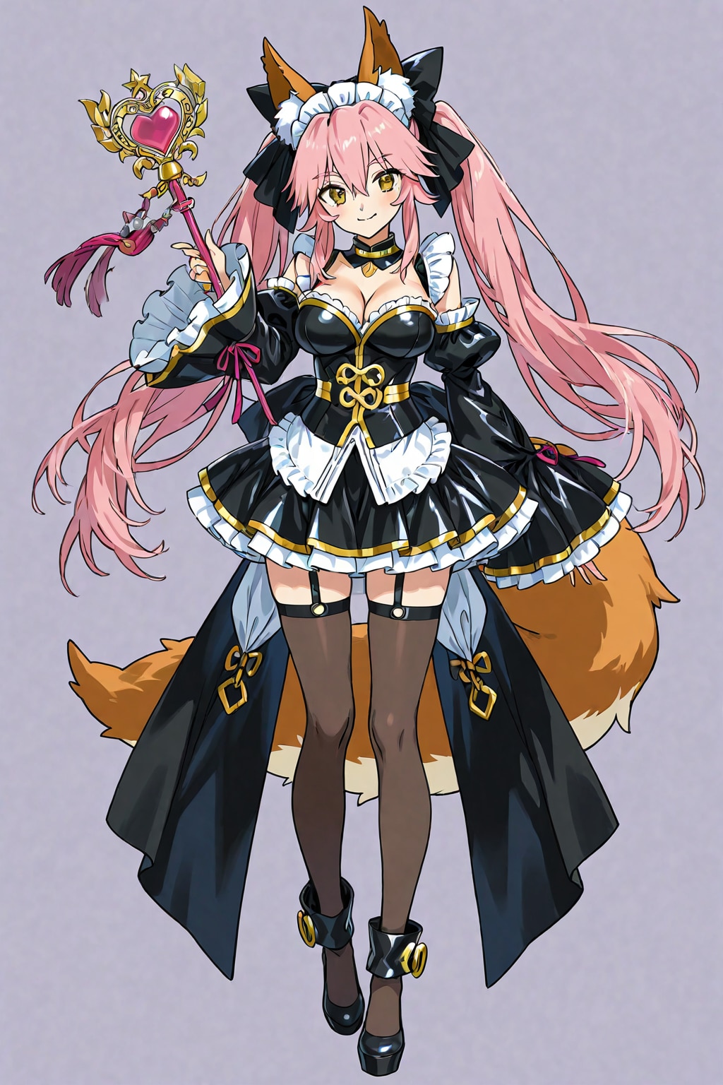 「艶姿の玉藻姫」の全身写真