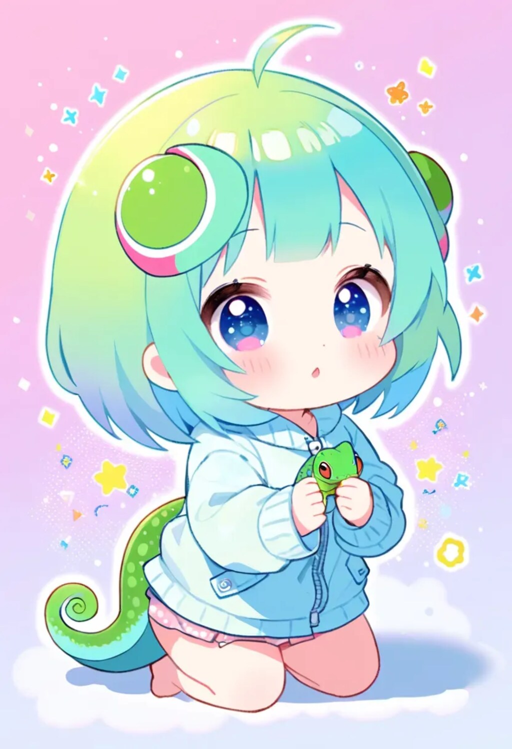 ごっこ（カメレオン）