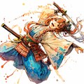 水彩侍壱 (サムライ13) 5枚目