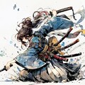 水彩侍壱 (サムライ13) 3枚目