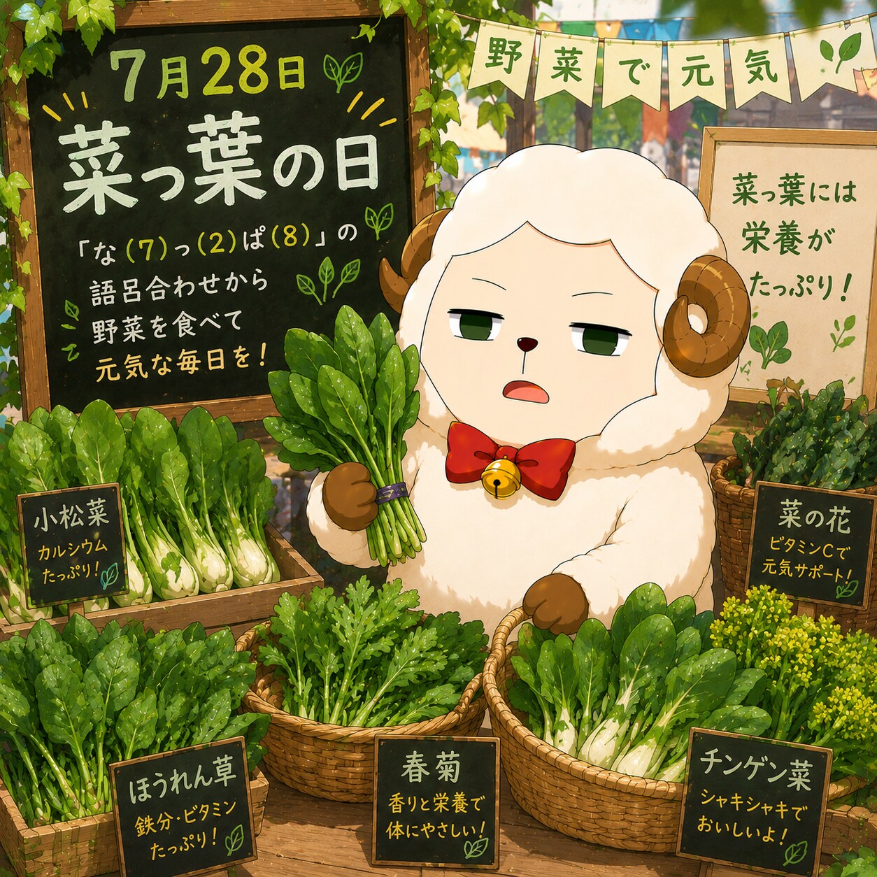 7/28 今日のヒツジ