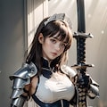 競泳水着 xメイド重甲冑姫1 11枚目