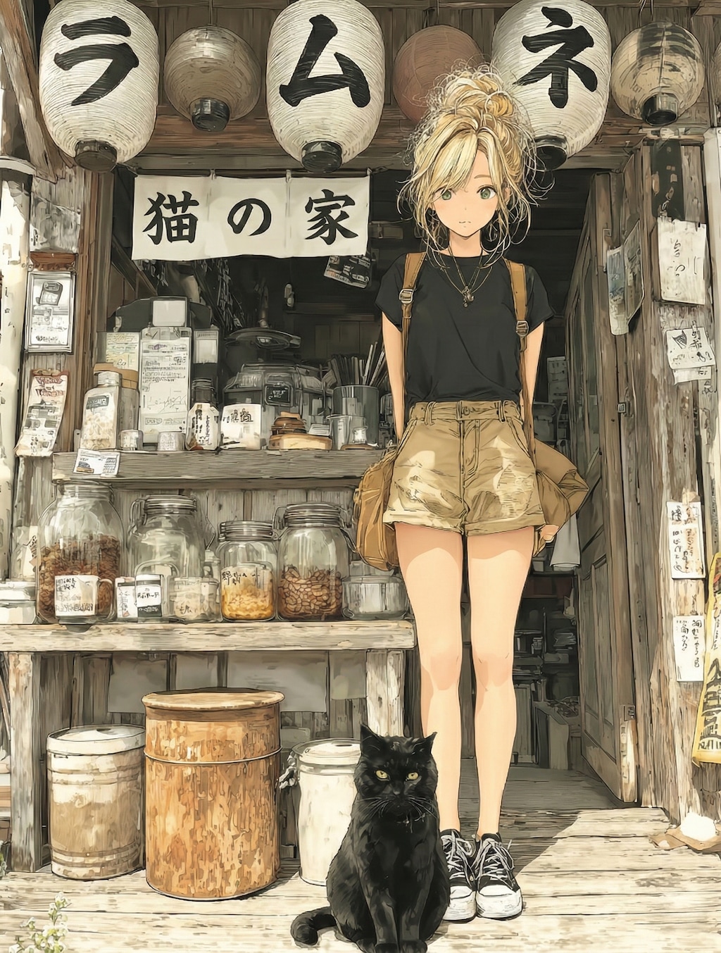 ラムネ日和、猫日和