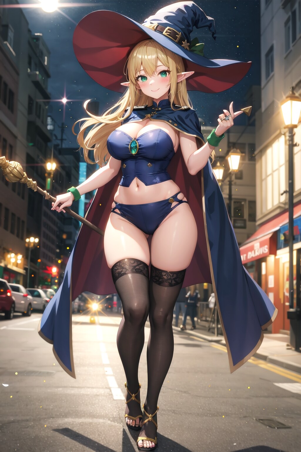 ブルマを穿いた魔女