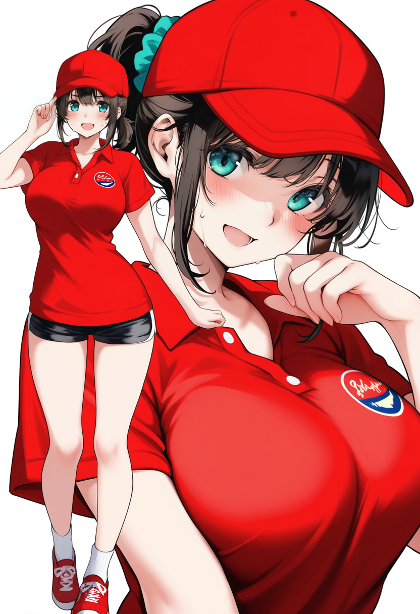 配達員ゆいちゃん | の人気AIイラスト・グラビア