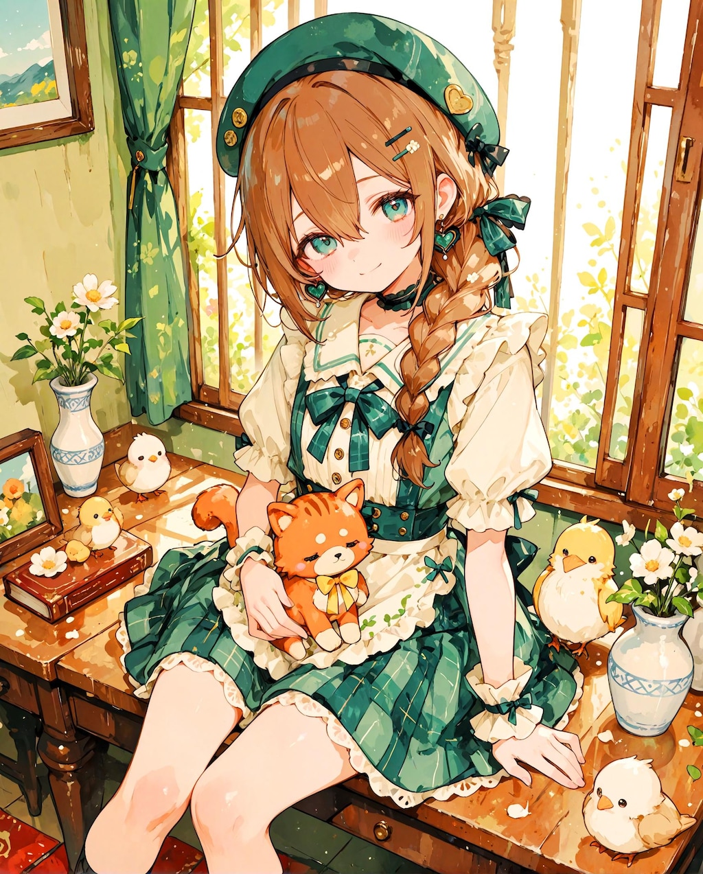 ガーリーな少女