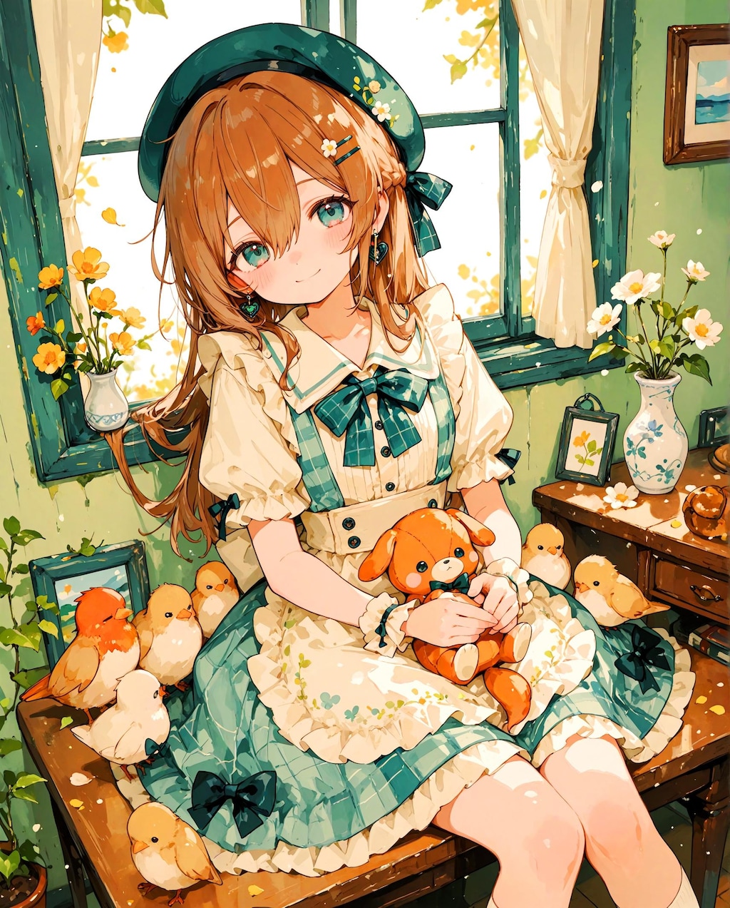 ガーリーな少女