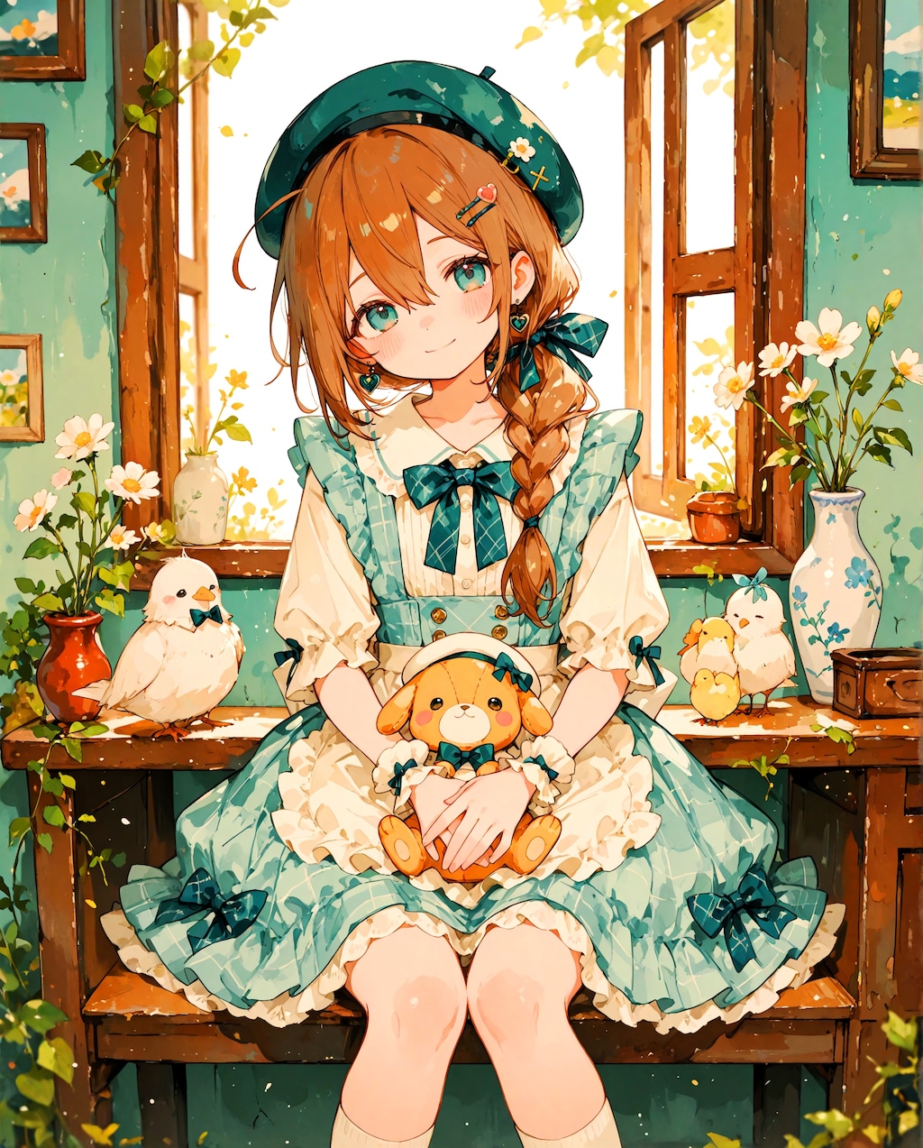 ガーリーな少女