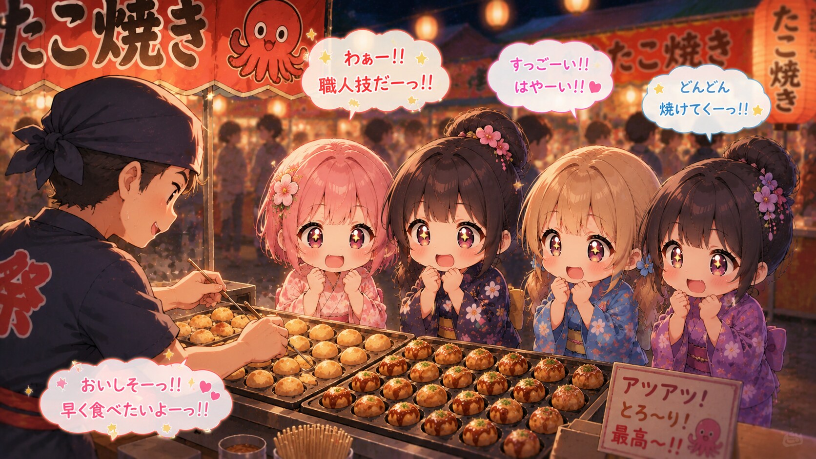 今日の夏休み（たこ焼きの達人３）