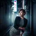 路地裏の女 5枚目