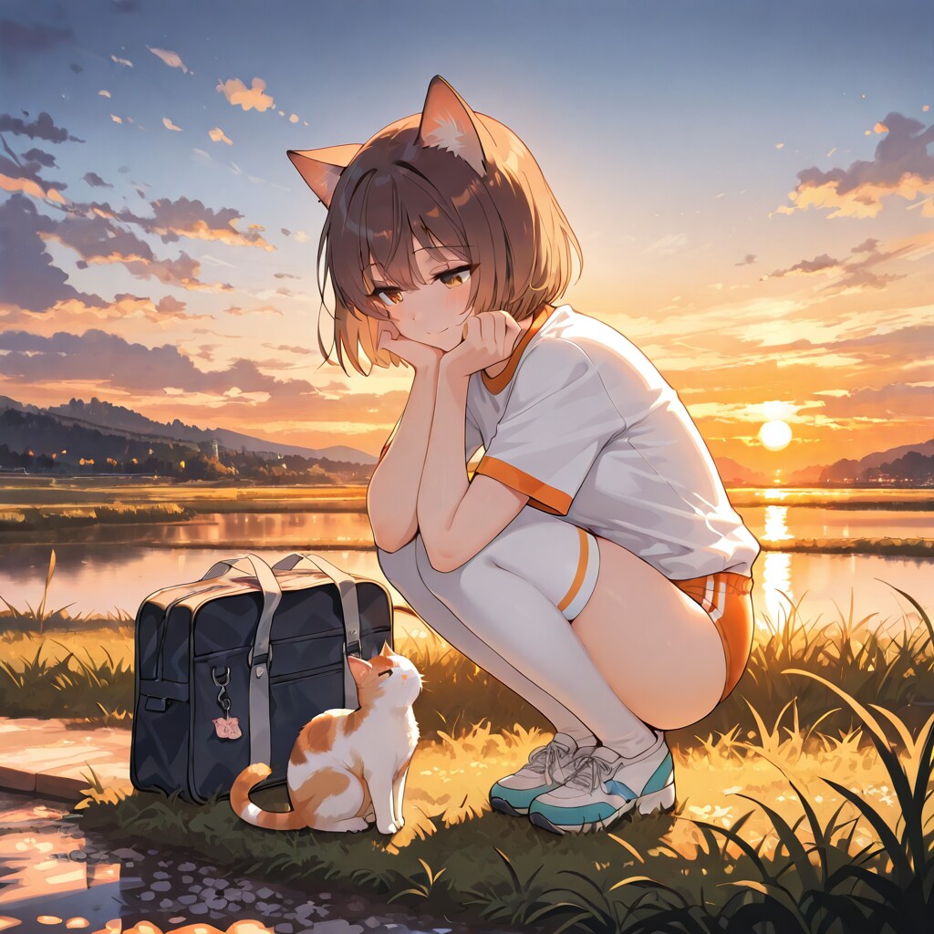 猫耳さんと猫ちゃんと