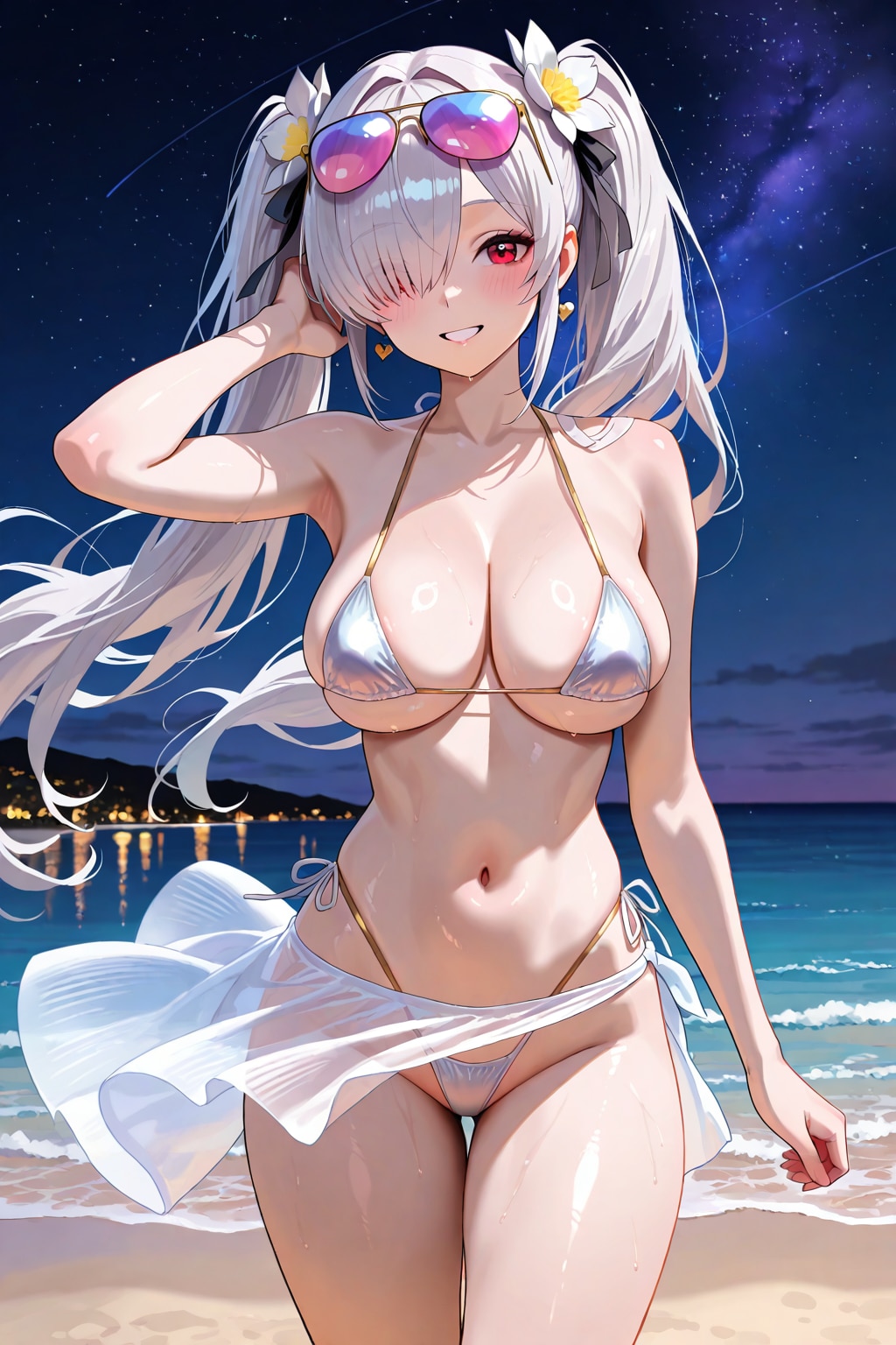 白ビキニ
