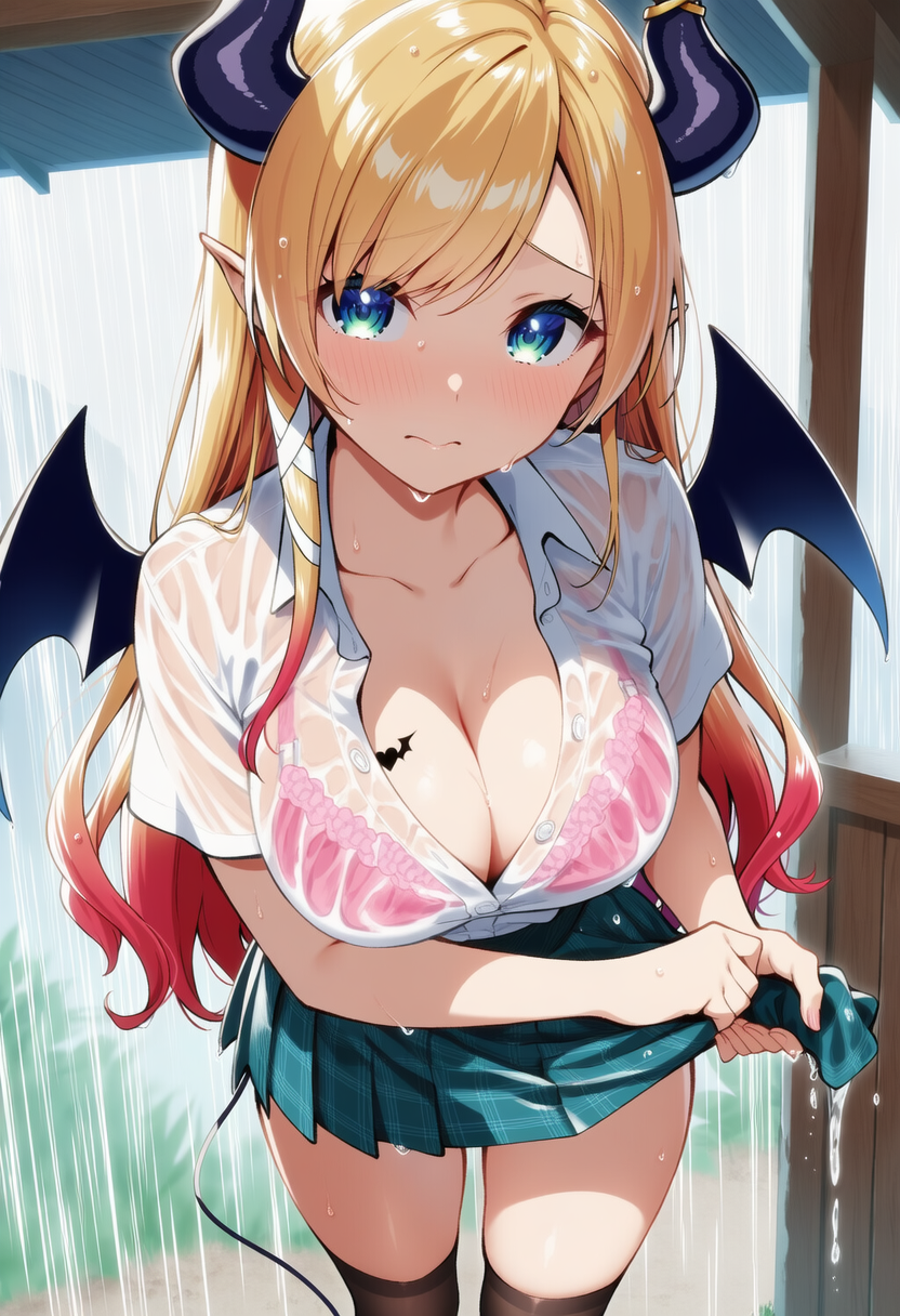 急に降ってきた・・・（癒月ちょこ）