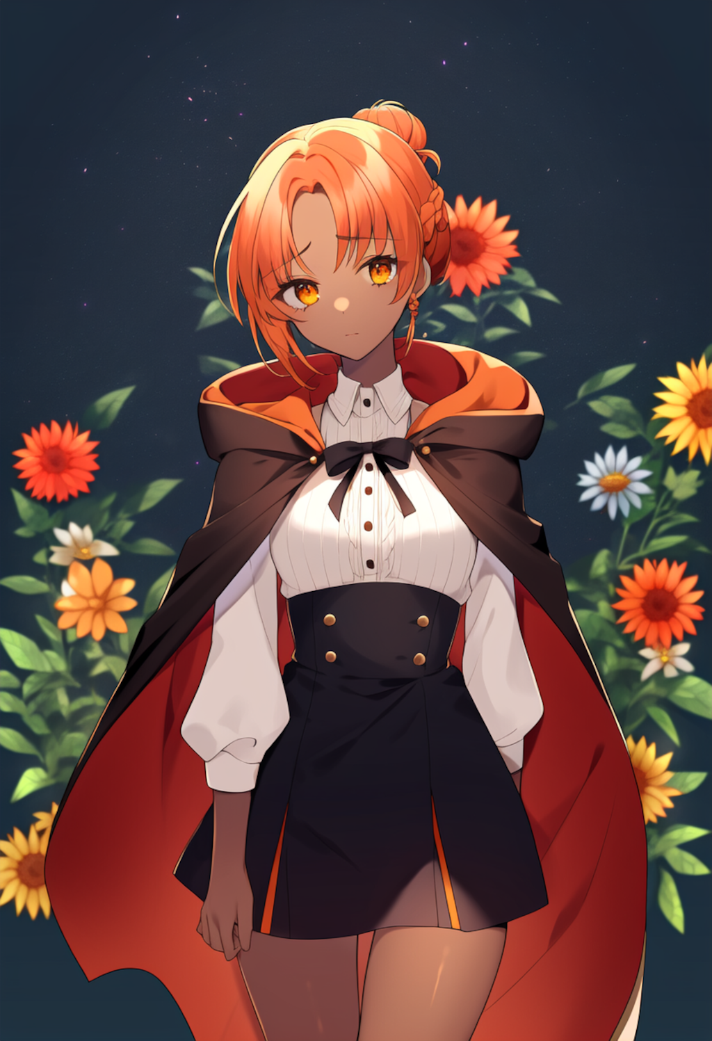 フード付きマント