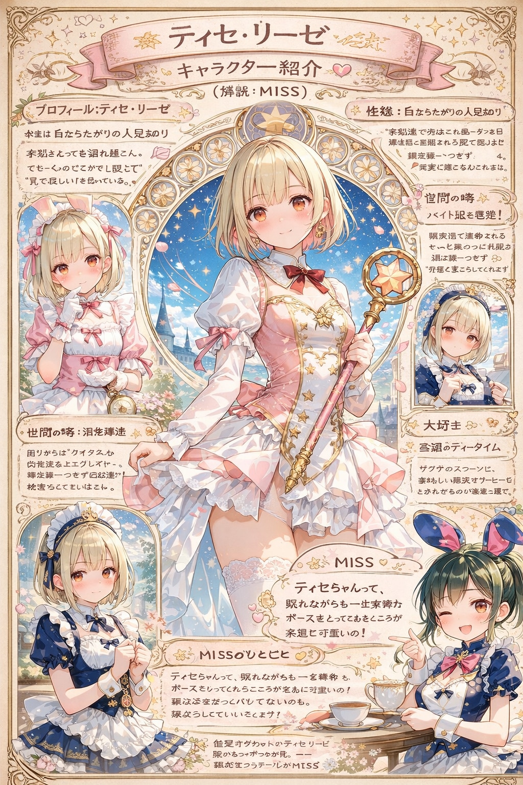 【オリキャラの他己紹介】ティセ