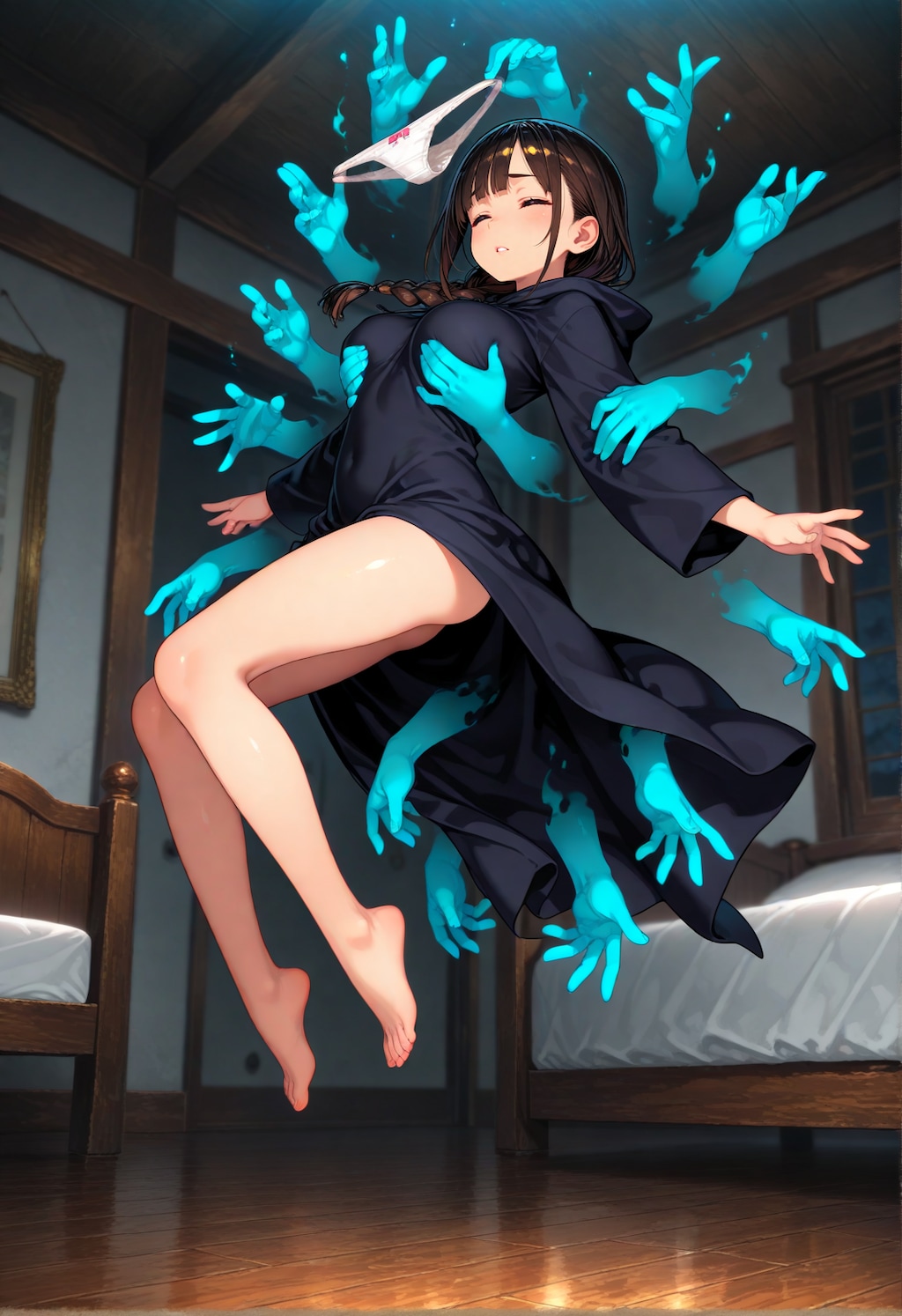 地味ローブの魔法使い・連れていかれたのはパンツでした