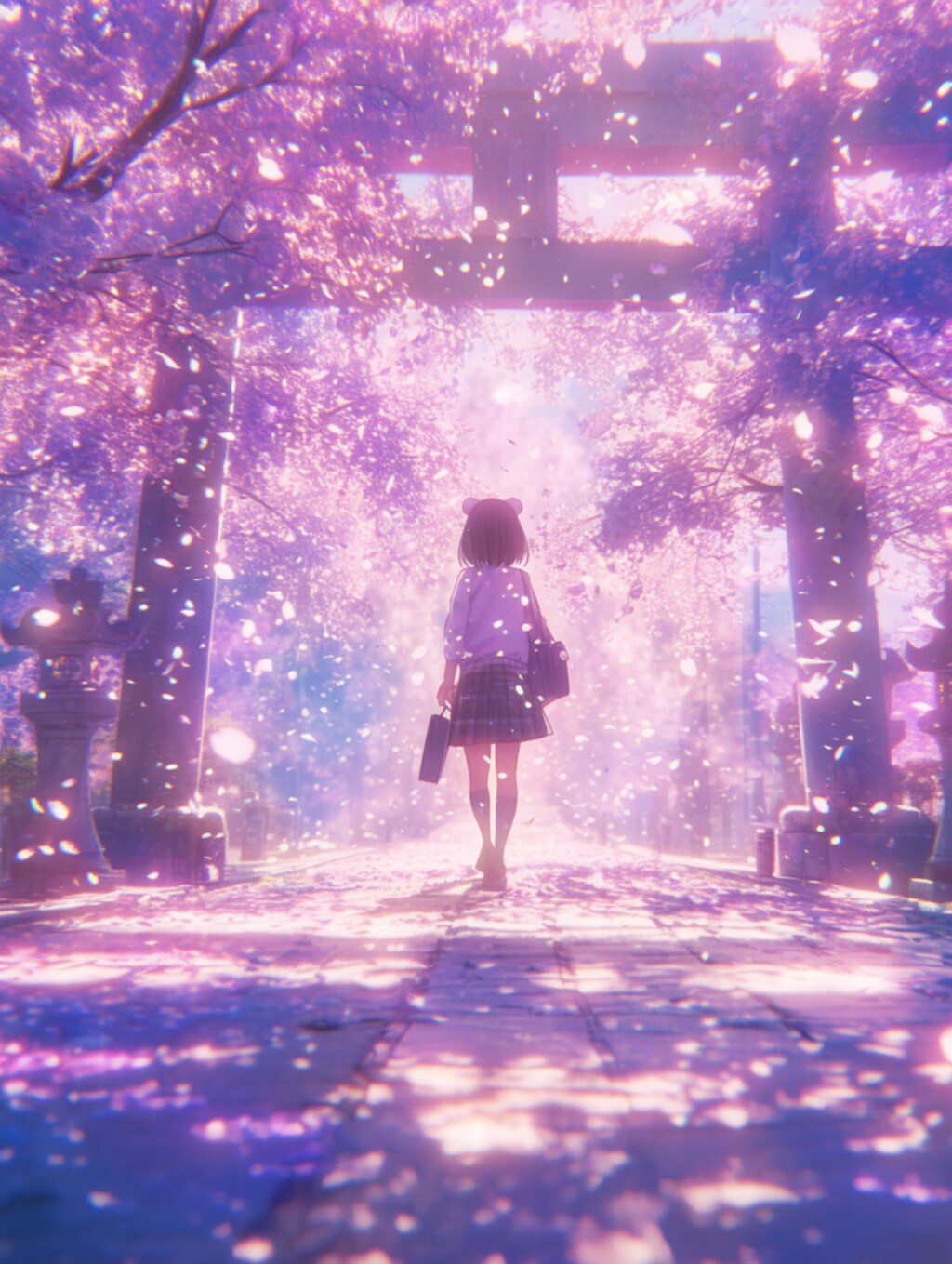 春が、降ってきた。🐾