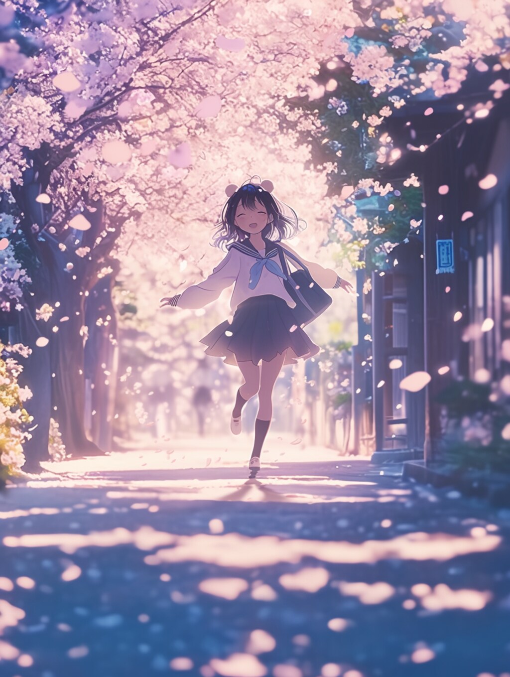 春が、降ってきた。🐾