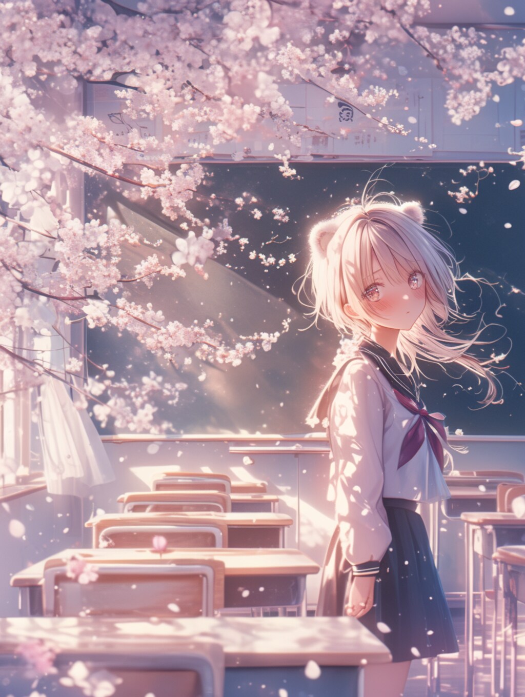 春が、降ってきた。🐾