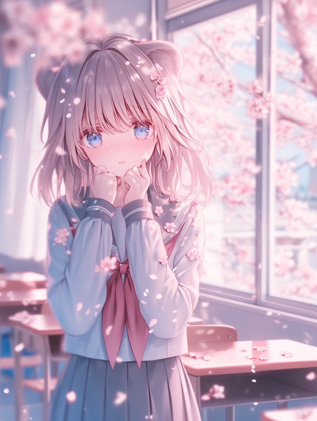 春が、降ってきた。🐾