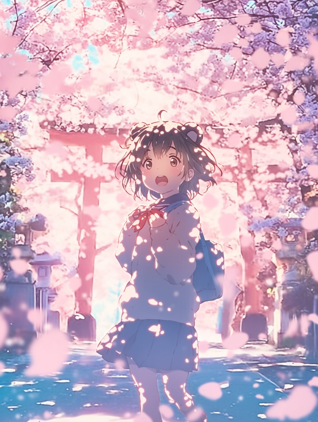 春が、降ってきた。🐾