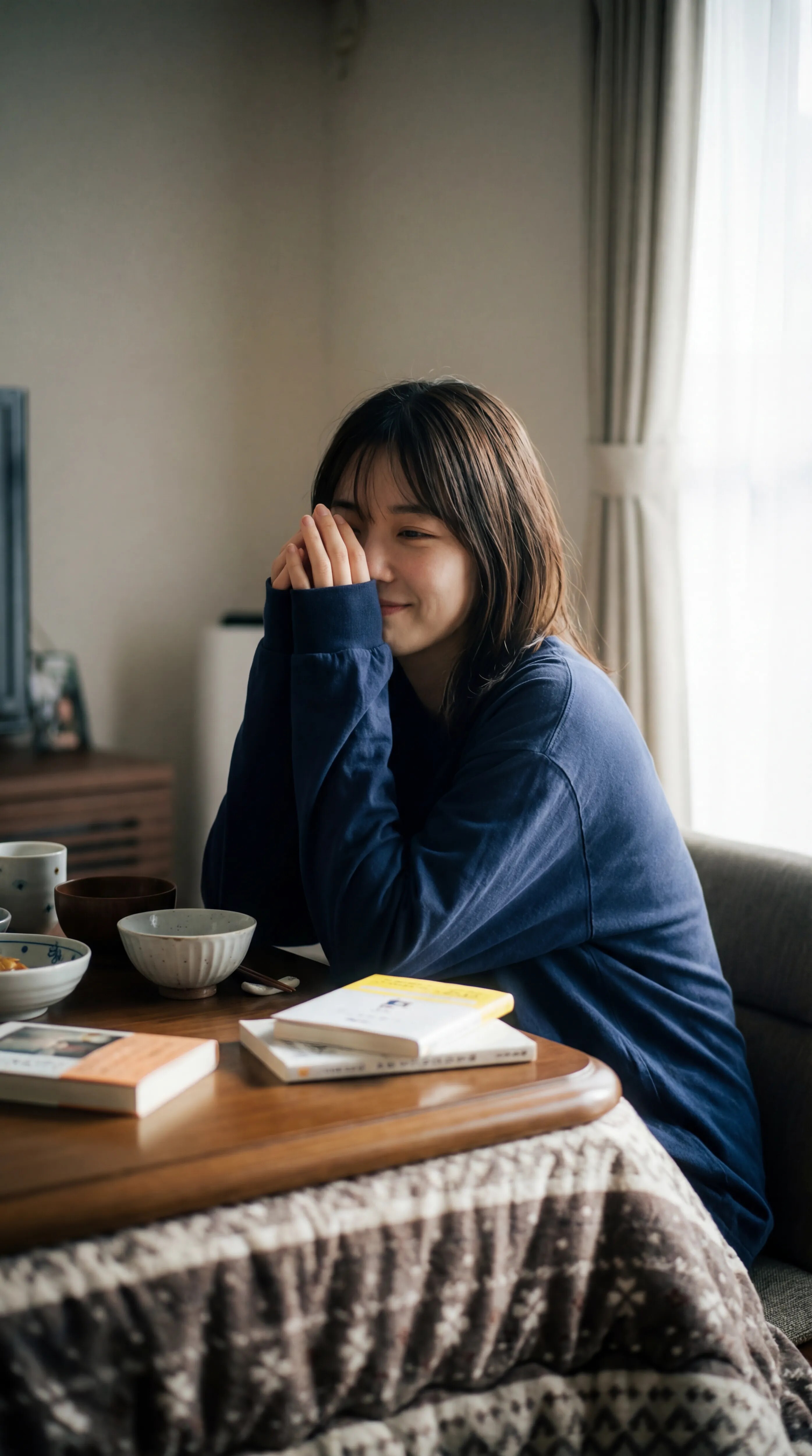 Year-End Reflections by the Window | の人気AIイラスト・グラビア