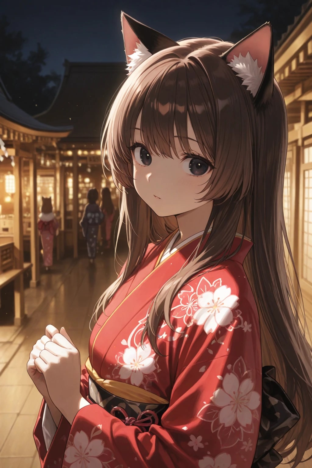 虎鼠神社ケモ耳