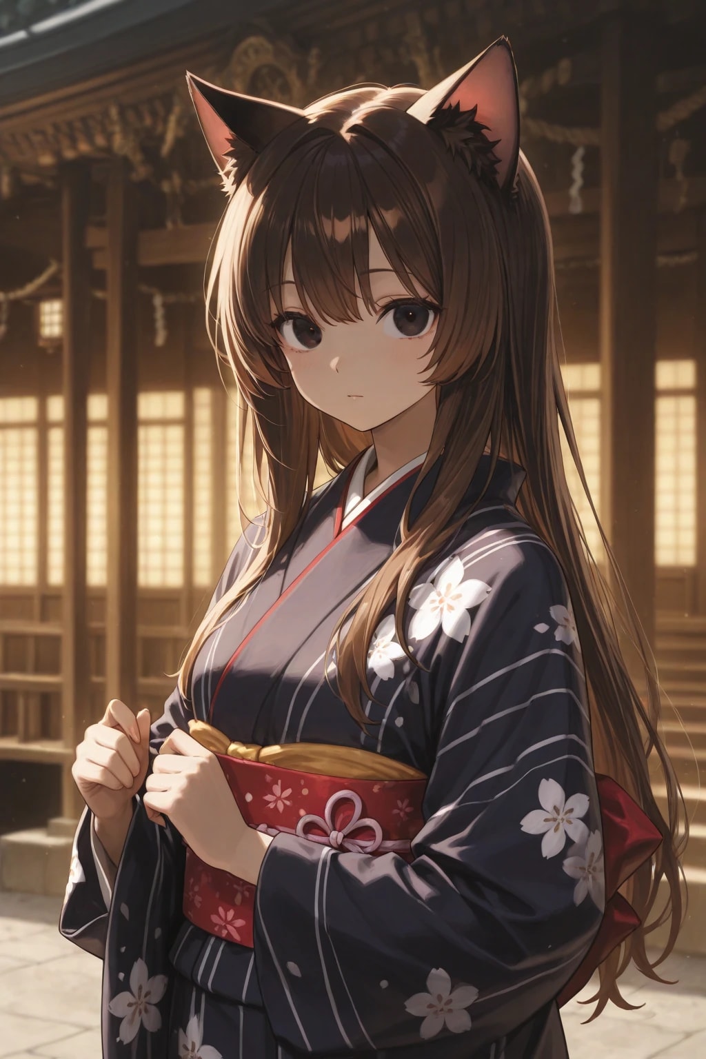 虎鼠神社ケモ耳