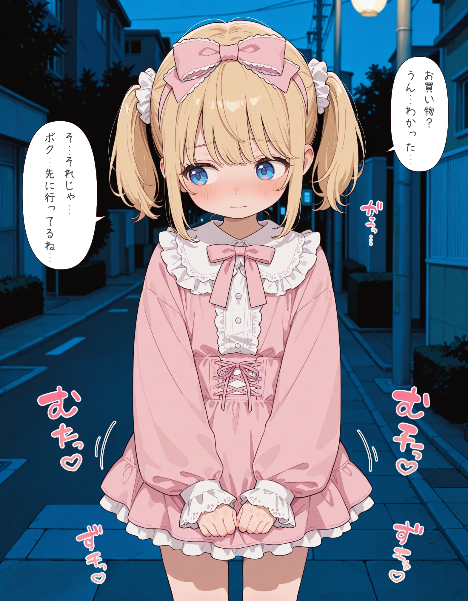 ピンクドレスの男の娘2