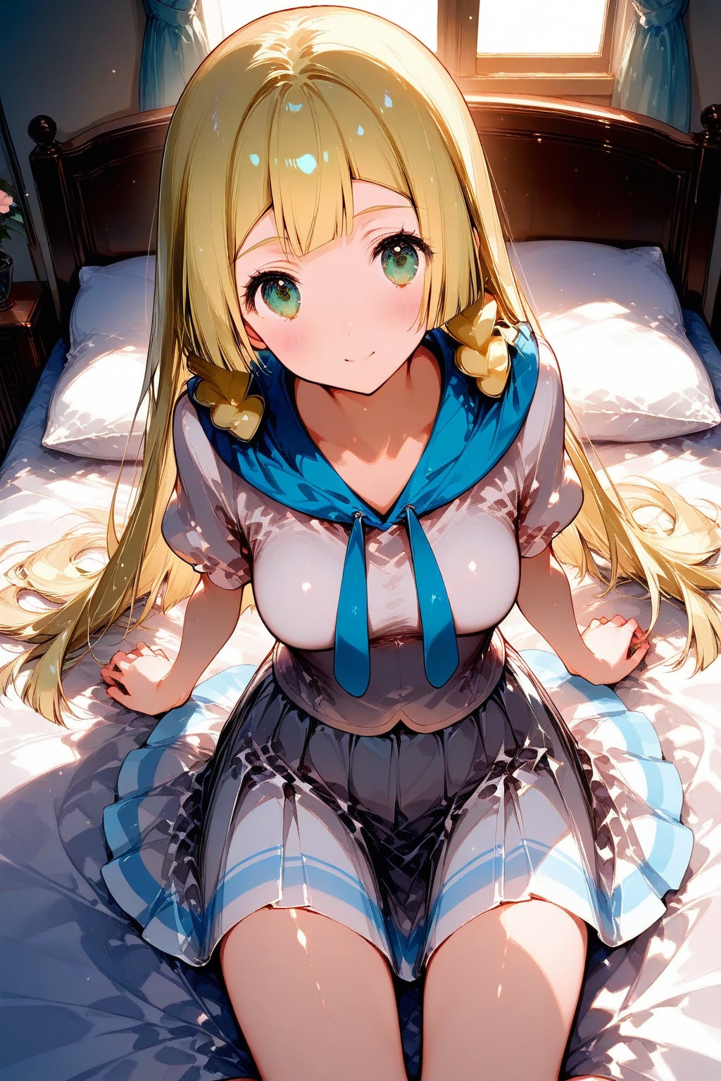 『叔父さんも叔母さんもいないんですね……なにします？』リーリエ