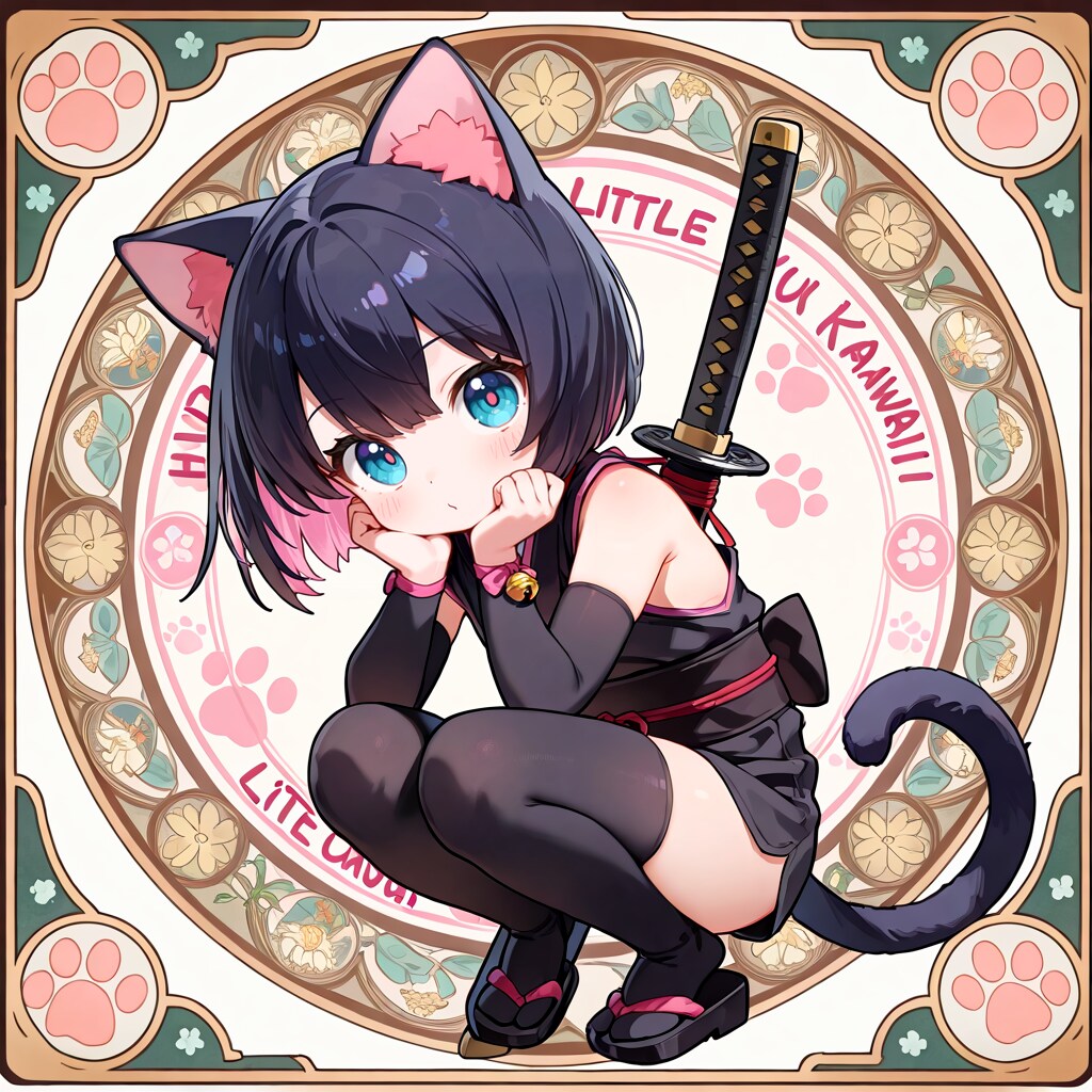 ねこにんじゃ兵糧丸付属シール（全１２種）