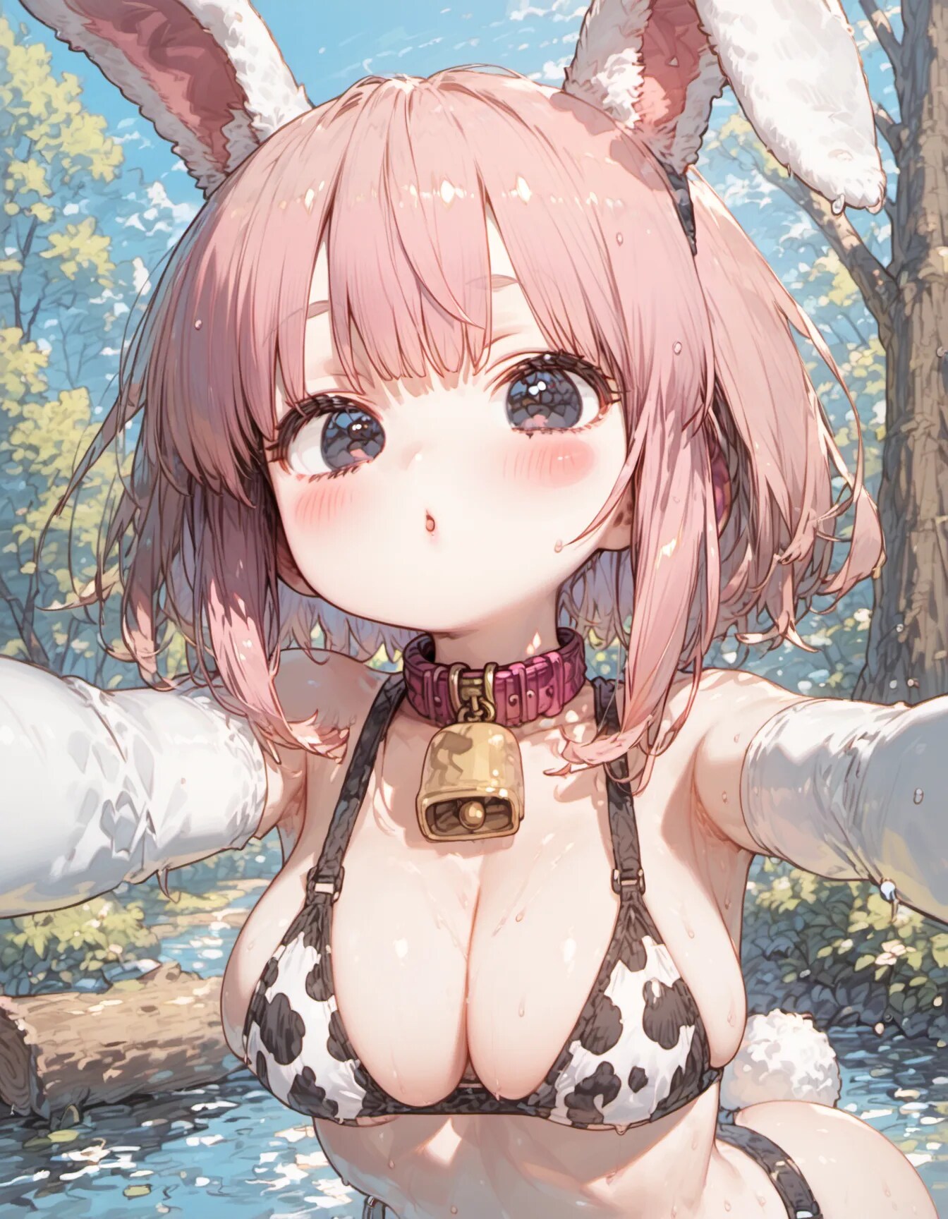 Bunny Bell Selfie
