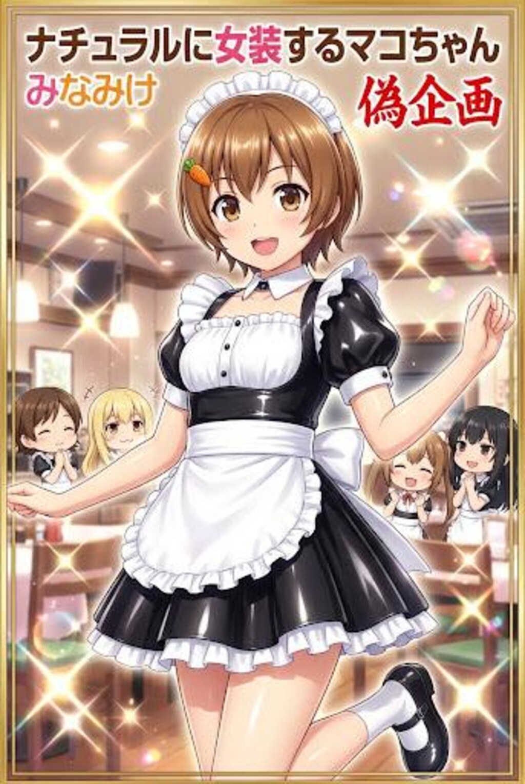 みなみけ　マコちゃん　メイド服