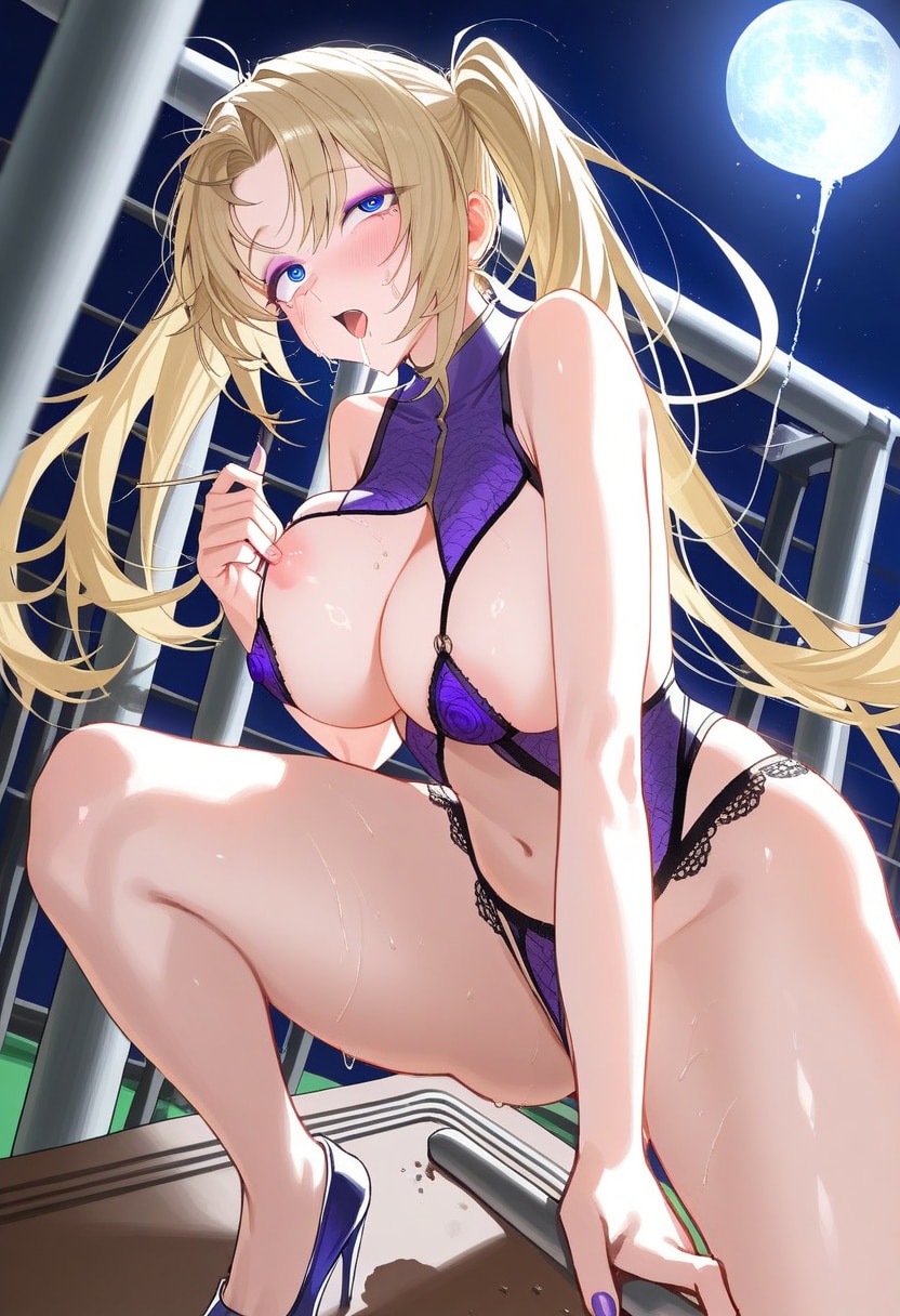 月夜の痴女(ギャル)その8