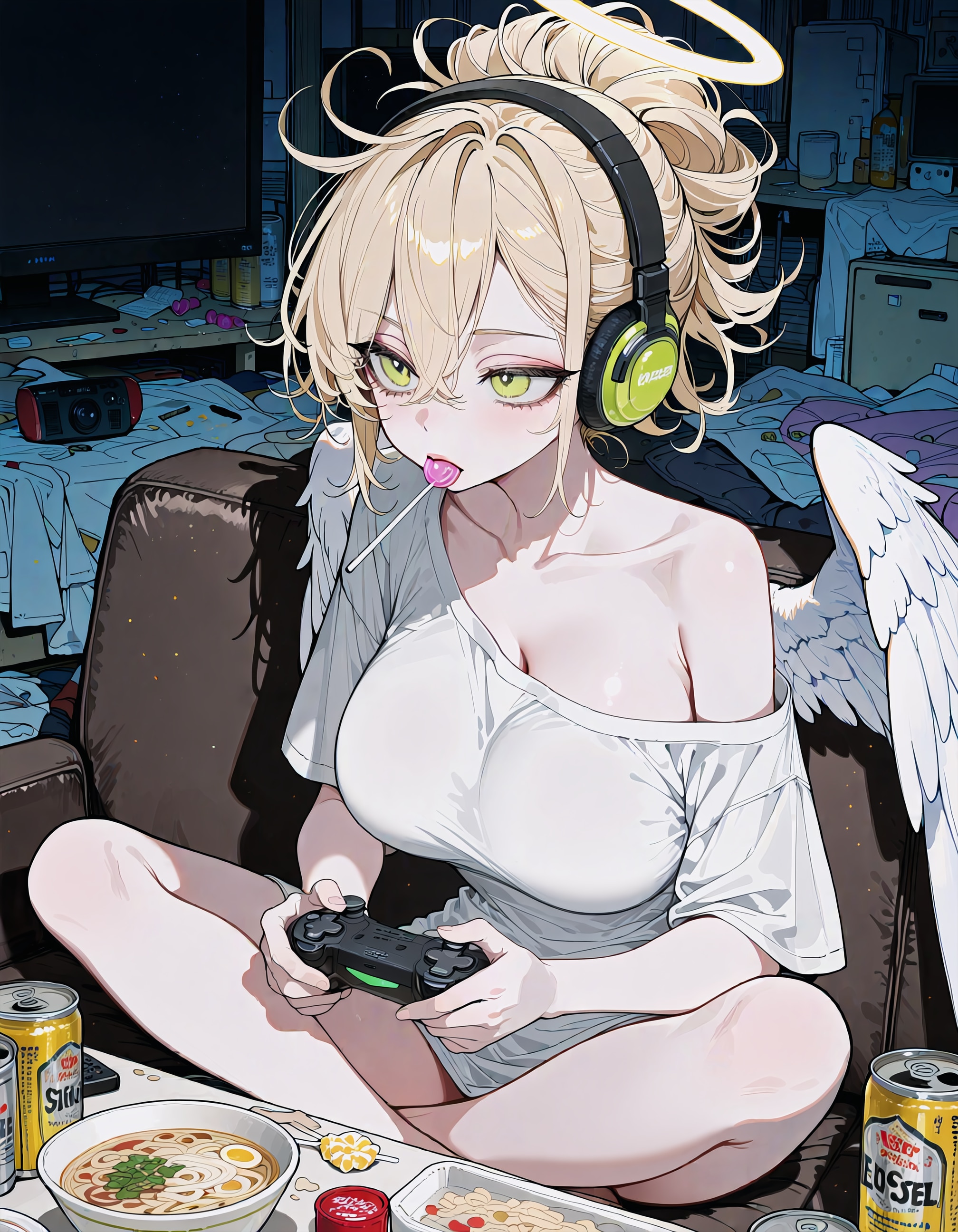 黄金週間の天使ちゃん（起床時）