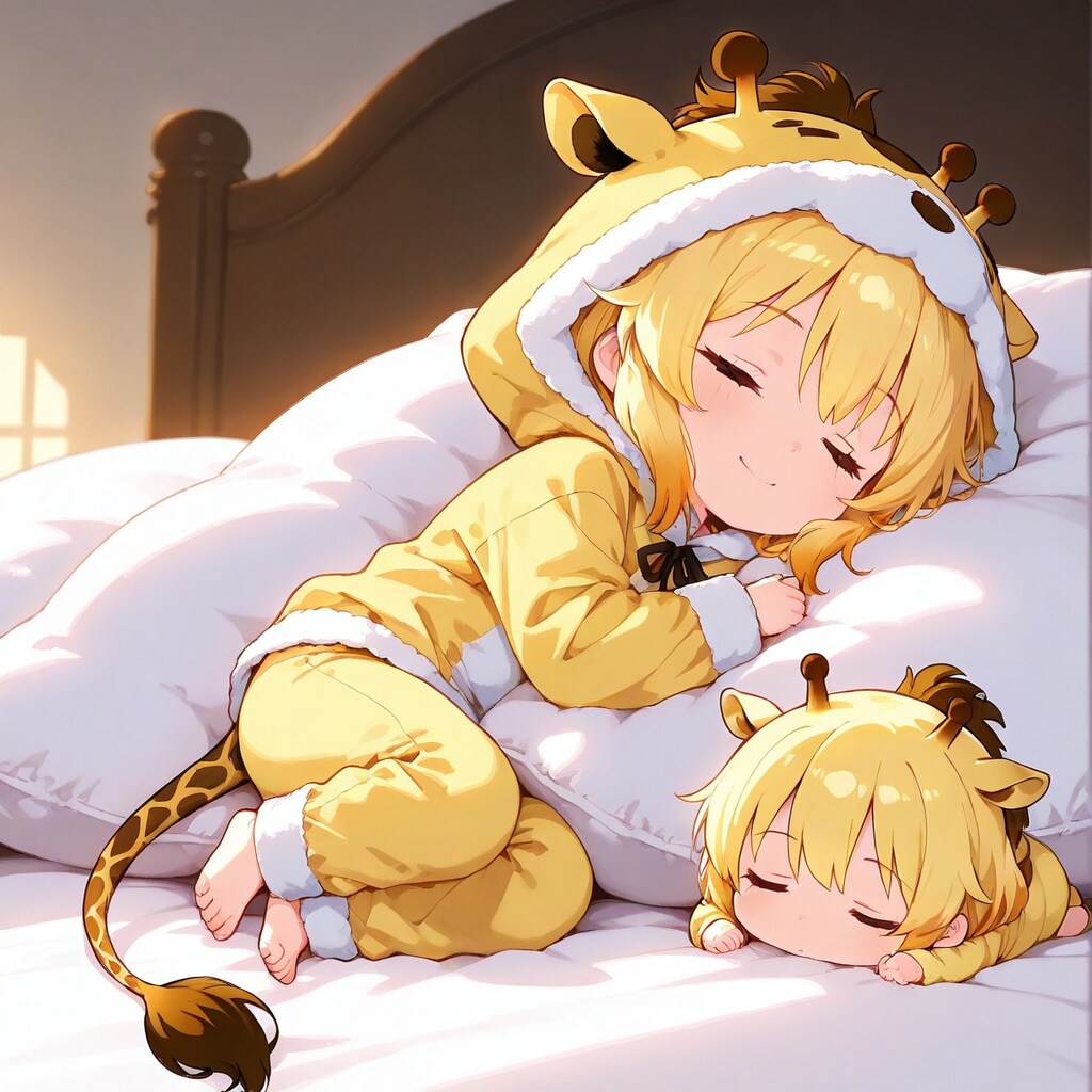 おやすみキリンパジャマちび子ちゃん