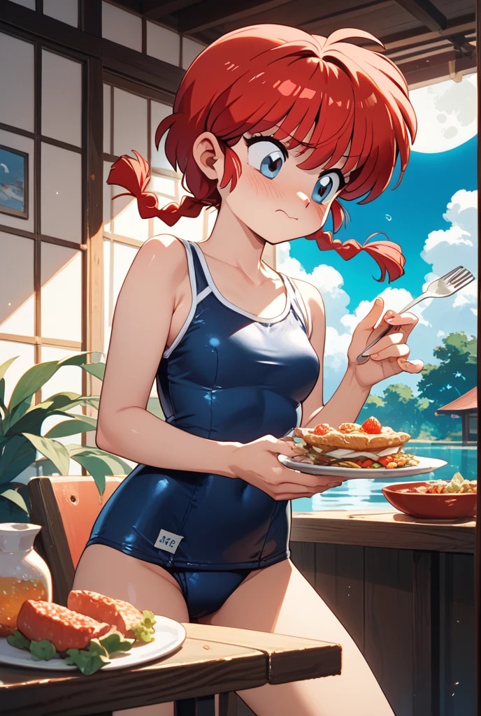 スク水ランチ